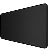 Large Mouse Pad- 31x12 in. XL Mousepad Keyboard Pad with Stitched Edges, Uitra-Smooth Mouse Mat &...