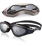 ORANZI Swim Goggles, Polarized Swimming Goggles Anti-Glare Anti-Fog Adult Youth