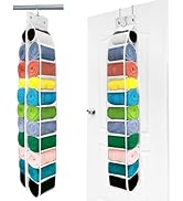 zebricolo,legging organizer, 24spacious pockets,closet organizers and storage,2024 model, legging...