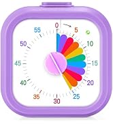 Mwellewm Visual Timer for Kids, 60 Minute Time Digital Pomodoro Timer Countdown with Silent Pause...