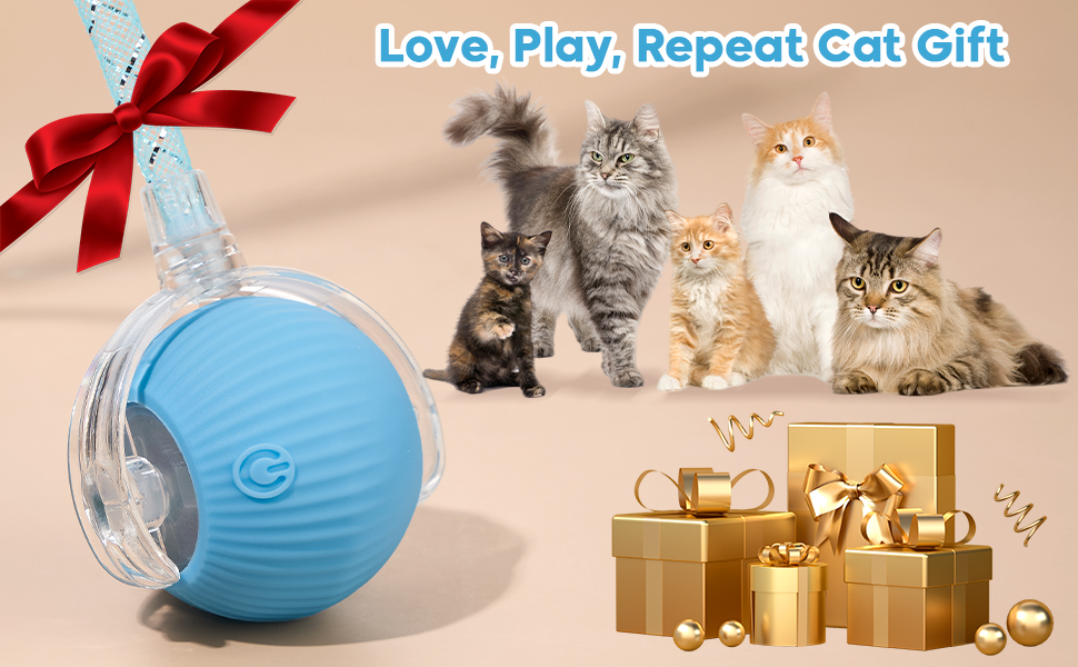 Love, Play, Repeat Cat Gift