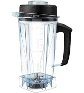 For Vitamix Blender Pitcher 64oz, Replacement Parts for Vitamix 5200 5000 6500 7500 750 Classic E...