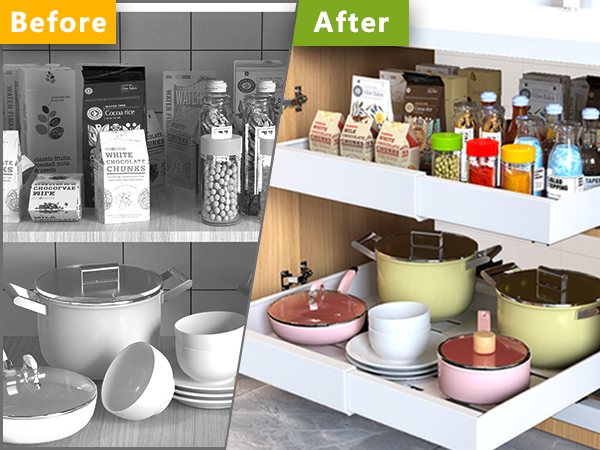 pot and pan organizer