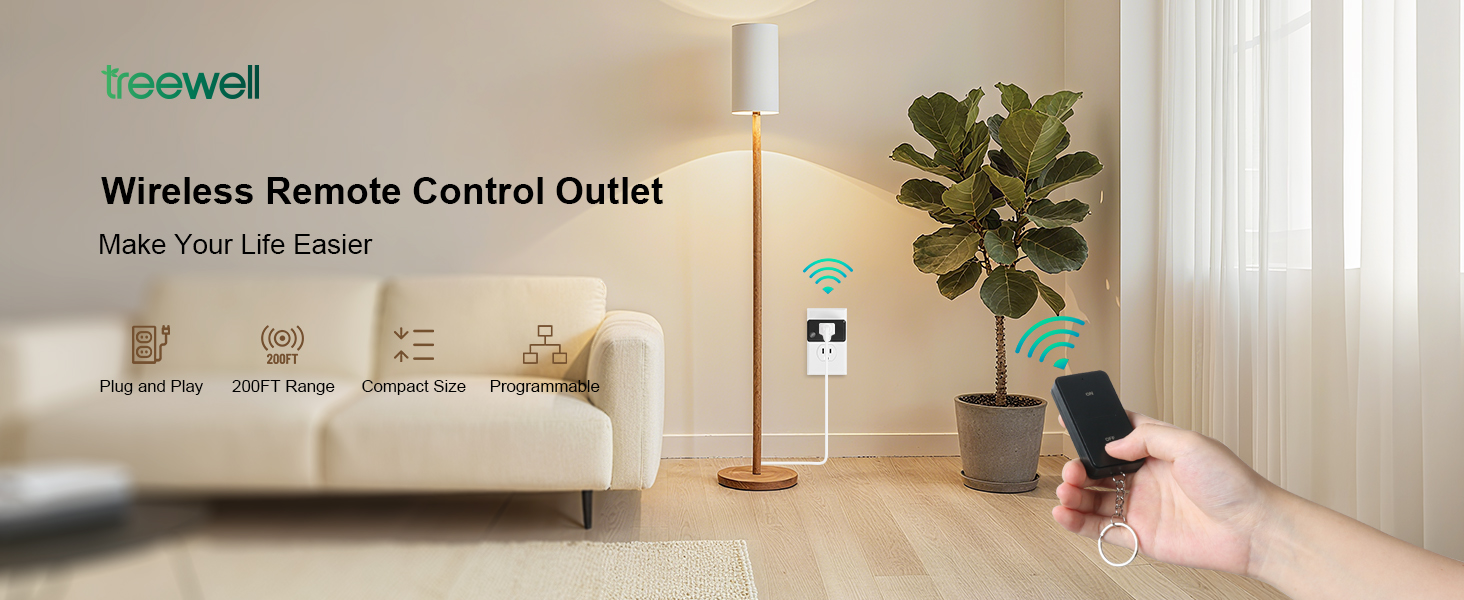 remote control outlet