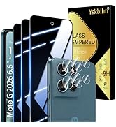 Yskbilm (3+2 Pack) for Motorola Moto G 5G 2026 & Moto G Play (2026) Privacy Screen Protector+ Cam...