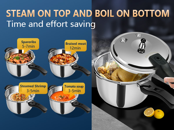pressure cooker 6 8 10 12qt+;stainless steel pressure cooker ;ressure cooker for canning?canning