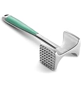 KITEXPERT Meat Tenderizer Hammer with Comfortable-Grip Handle, Dual-side Mallet for Kitchen, Heav...