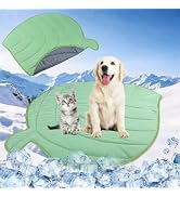 Paw Legend Dog Cooling Mat 27.2" x 33.5", Self Cooling Pet Pad for Dogs & Cats, Reversible Ice Si...