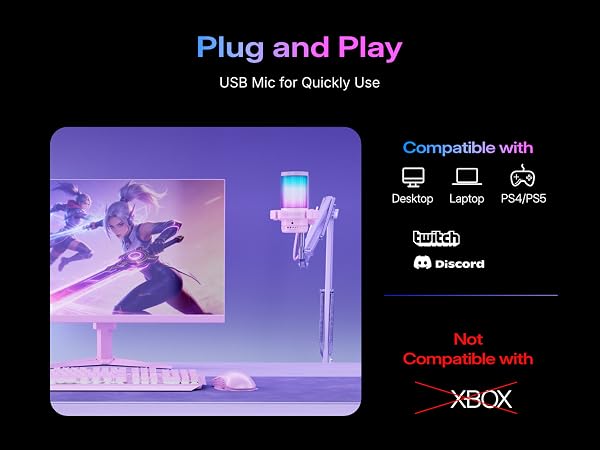 usb gaming microphone for pc