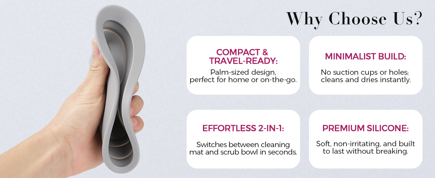 Silicone Brush Scrubber