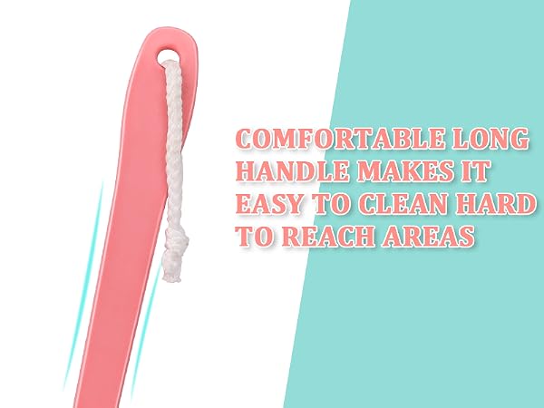 Back Scrubber for Shower Loofah with Long Handle