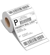 ASprink Thermal Labels 4x6, Pack of 100 4x6 Roll Labels, Commercial Grade, Strong Adhesive Shippi...