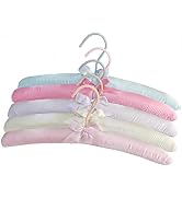 Fazanwey Padded Hangers for Clothes Satin Hanger Clothes Hanger Padded Hangers for Women Sweaters...
