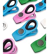 Magnetic Clips Bag Clips with Magnet 20PCS Chip Clips Magnet Snack Bags for Food Storage Colored ...