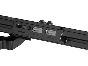 Slim cooling pad for laptops