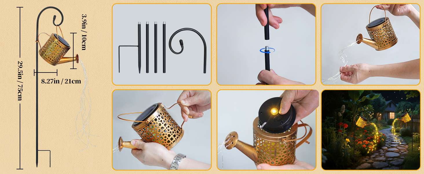 Solar Lights Outdoor Decorative