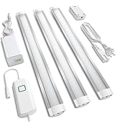 LED Under Cabinet Lighting, 3pcs 12inch Led Light Bar Kit with Cold White 630 Lumen, 10W, LED Kit...