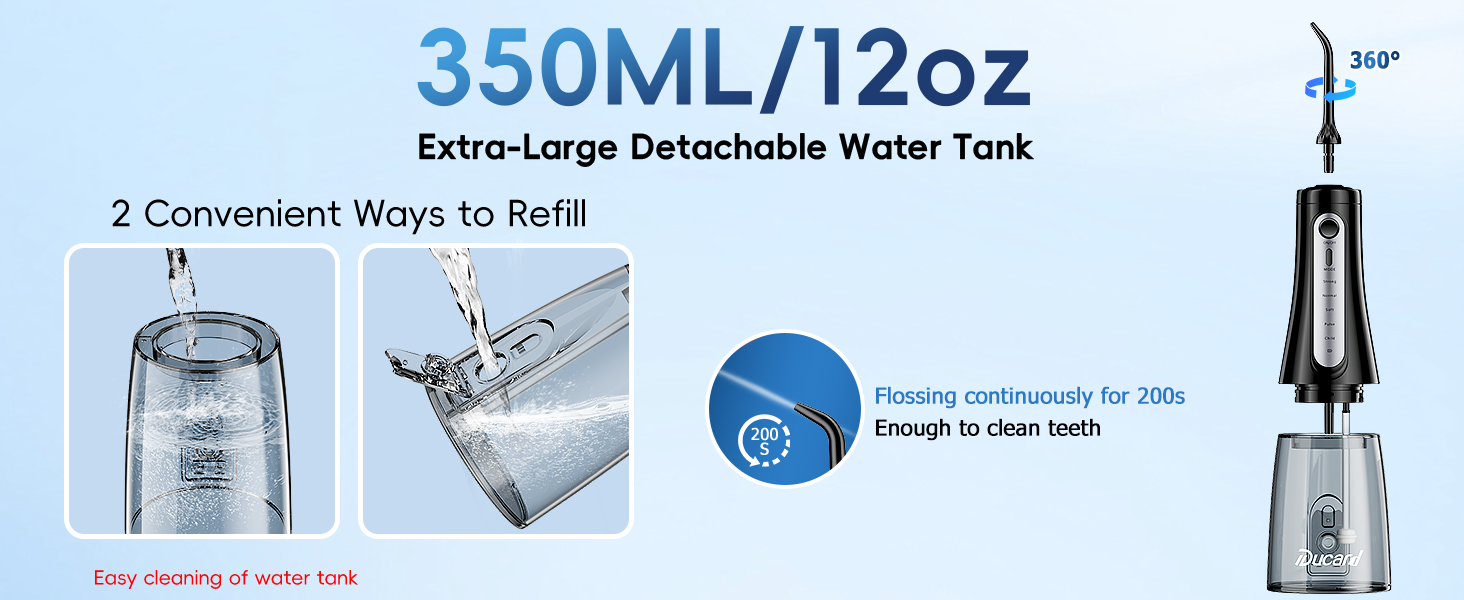 water flosser cordless