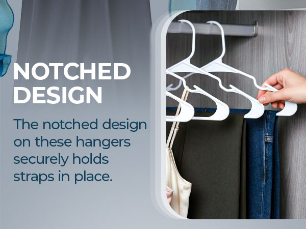 plastic hangers 100+ pack