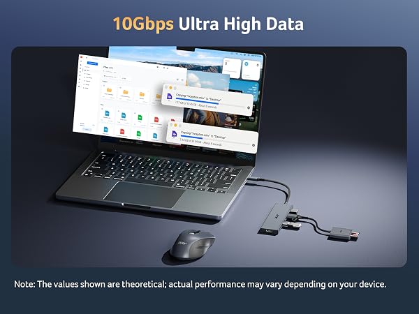 10Gbps USB C Hub