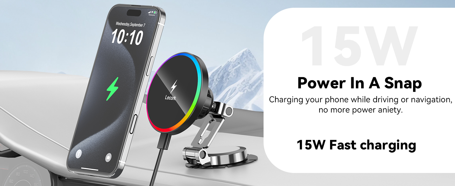 15W Fast Charging speed-power in a snap