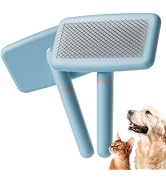 Histotree Blue Pet Slicker Brush for Short Haired Dogs&Cats 5.83in/14.8cm | 13mm 135° Angled Stai...