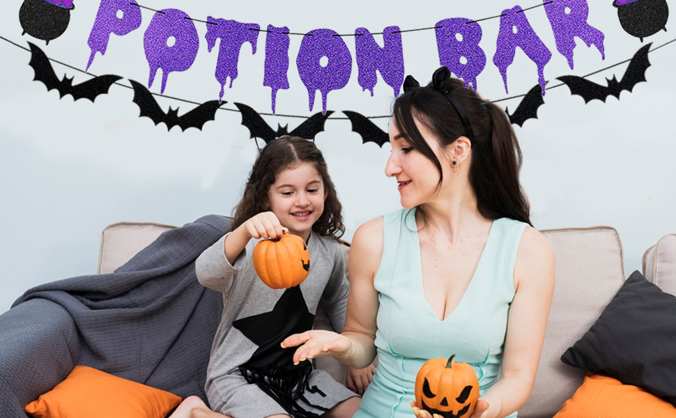 Potion Bar Banner Halloween Decorations
