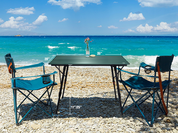 beach table