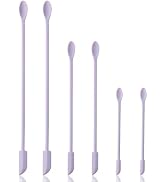 Cooptop 6 Pieces Mini Spatula - Makeup Spatula-Small Silicone Spatula - Tiny Scraper for Jar, Kit...
