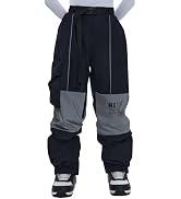 HIGH EXPERIENCE Ski Pants Snow Snowboard Pants Waterproof Insulated Baggy Windproof Hiking Winter...