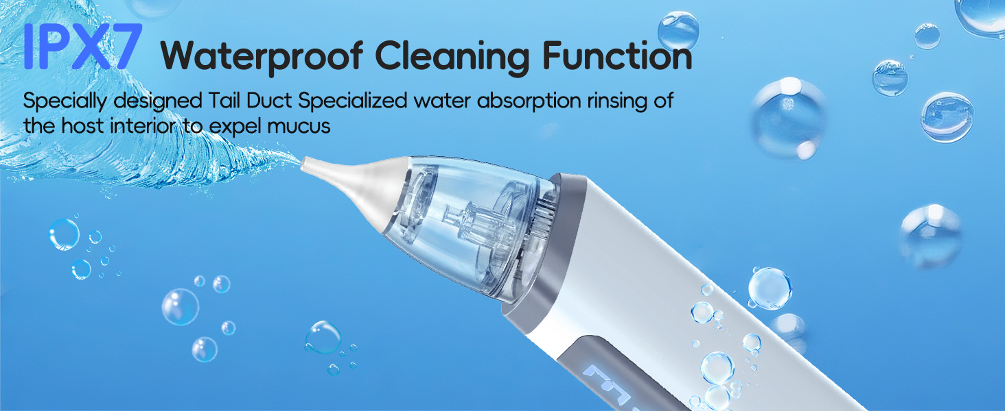 IPX7 Waterproof Cleaning Function