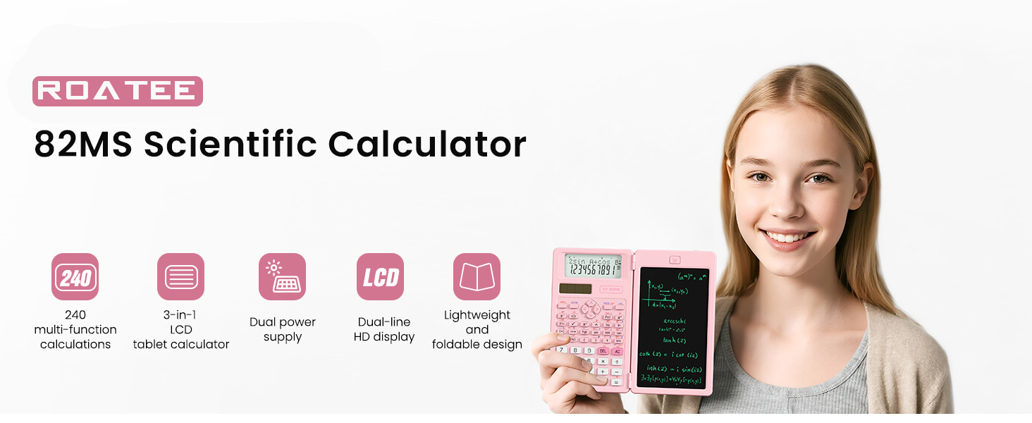 Pink Cute School Supplies for Girls Middle and High School Stuff for Student