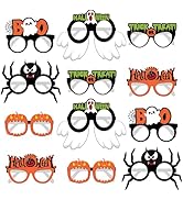 KatchOn, Halloween Glasses for Adults - Pack of 12 No DIY | Halloween Glasses for Kids, Halloween...