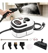 Handheld Steam Cleaner with 1500ML Tank Steamer for Kitchen & Bathroom | 1.5L water tank Dual ste...