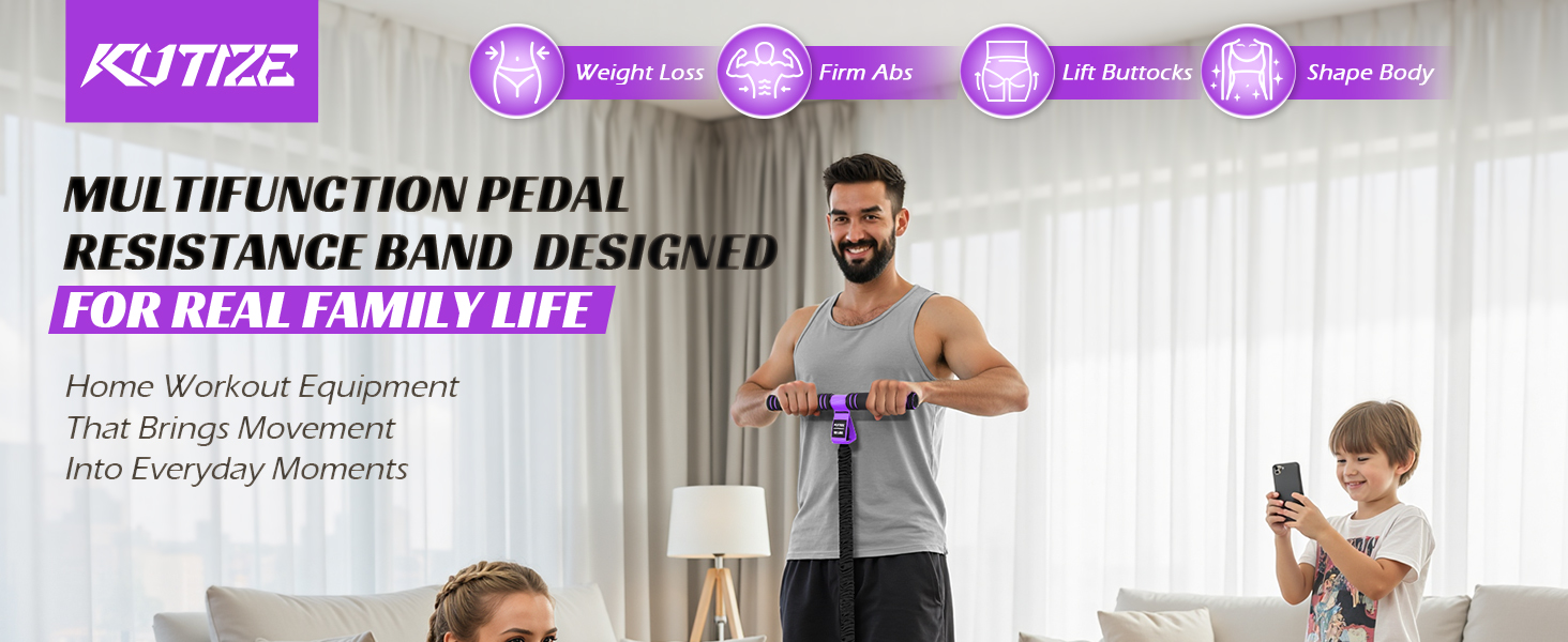 home gym arm and waist training pedal band