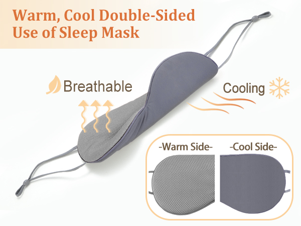 Double-Sided Sleep Eye Mask, Suitable For All Seasons