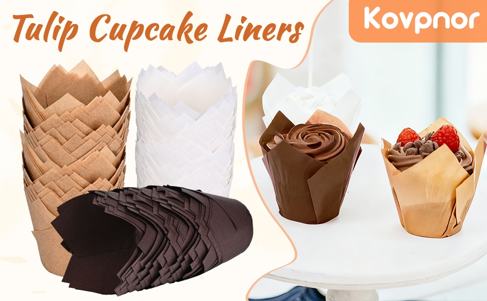Tulip Cupcake Liners