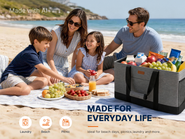 Extra Large Foldable Grocery Tote Bag