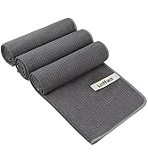 KinHwa Gym Towels for Sweat Absorbent Wicking Workout Towels Quick Dry and Compact Sweat Towels M...