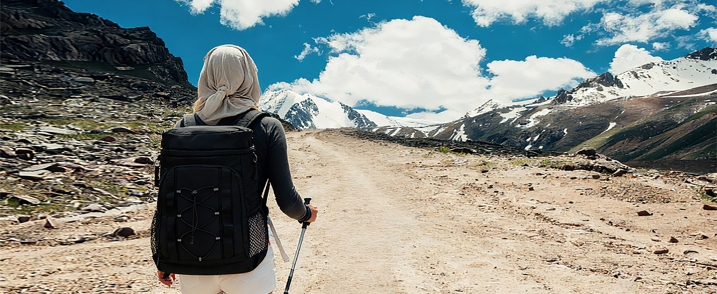 waterproof insulated backpack cooler for hiking