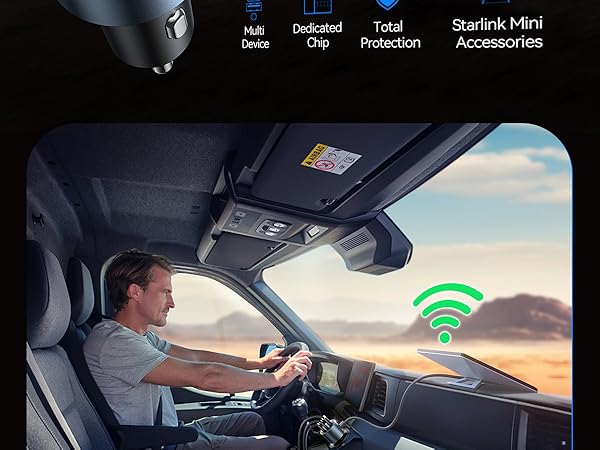 Starlink Mini Car Adapter