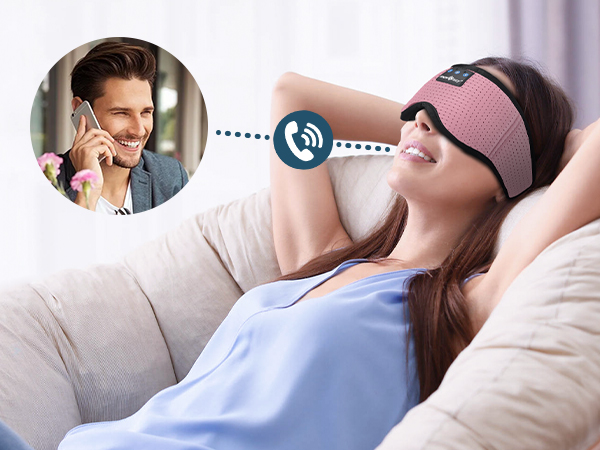 sleep headphones bluetooth sleep eye mask headphones headband for side sleepers cool gadgets gift