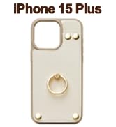 LAMEEKU for iPhone 15 Plus Wallet Case, Leather Case with Card Holder, 360°Rotation Ring Kickstan...