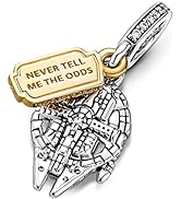 LIGHTDOG 925 Sterling Silve Charms fits Pandora Bracelets Necklace,5A Zircon Dangle Pendant Bead,...