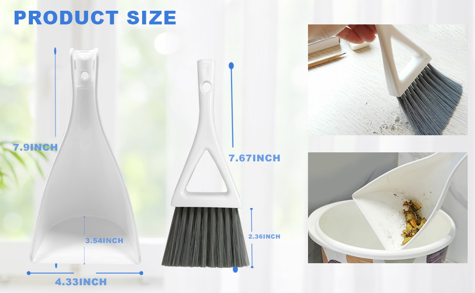 broom and dustpan