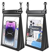 Large Waterproof Phone Pouch Floating, Waterproof Phone Case for iPhone 14 Plus 13 Pro Max 12 11 ...