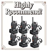 walkie talkies
