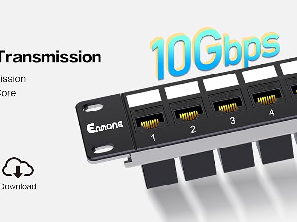 24 port keystone patch panel