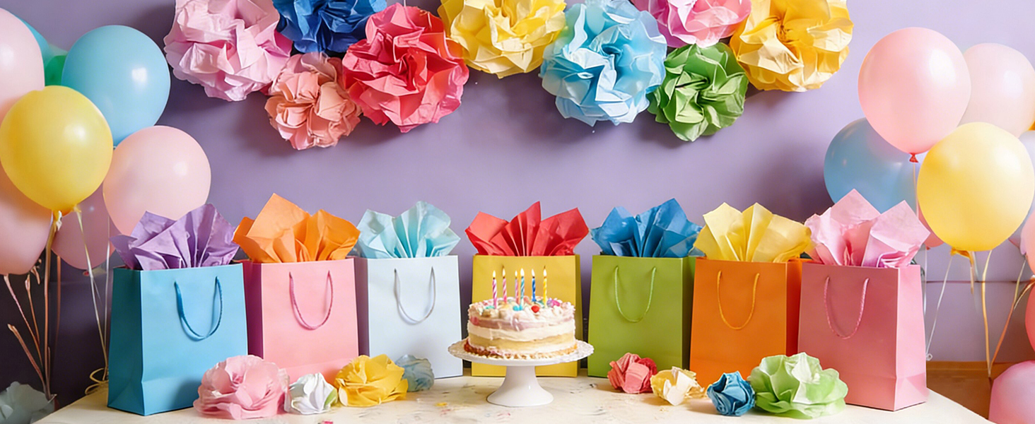 COLORFUL TISSUE PAPER