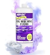 AGPTEK 32oz Smoke Fog Liquid, Fog Juice for 400-1500 Watt Foggers,Water-Based,Thick Atmosphere, I...